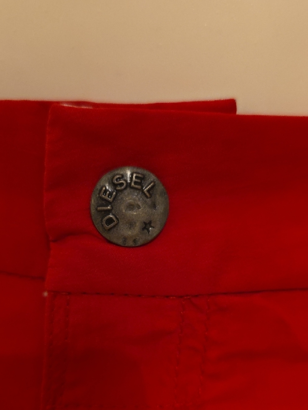Diesel Red Men's Swim Trunks - Picture 3 of 12